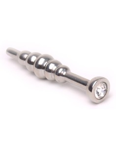 Plug bijou d'urètre Ball Dipstick Transparent 6cm | 12mm