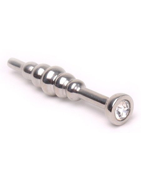 Plug bijou d'urètre Ball Dipstick Transparent 6cm | 12mm