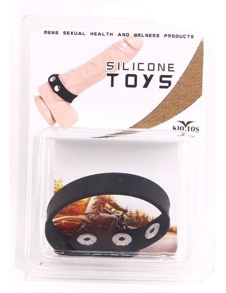 Cockring en silicone Cring 3 pressions 15mm