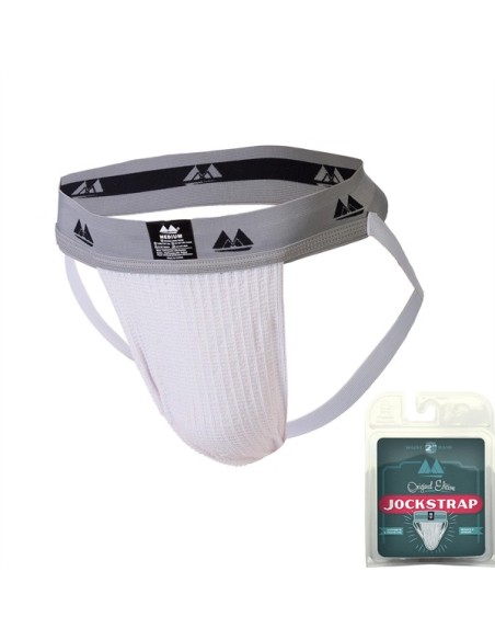 Jockstrap Original Waist 2 Band Blanc