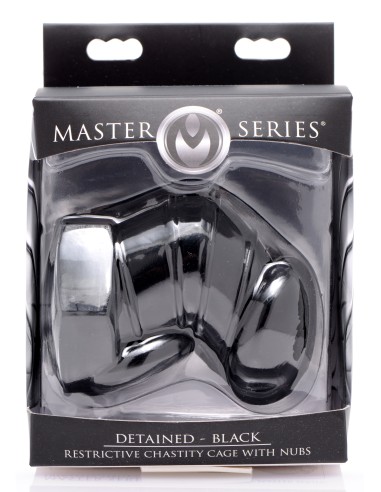 Cage de chasteté Detained 7cm Noire