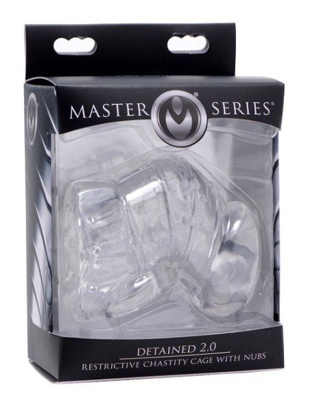 Cage de chasteté souple Detained 7cm Transparente - Cages de Chasteté - 2