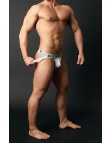 Jockstrap Original Waist 2 Band Blanc