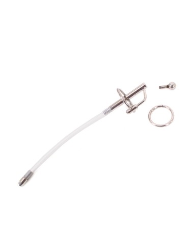 Tige percée Catheter 19cm - Diamètre 7mm