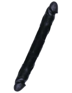 Double Gode 41 x 4cm Noir
