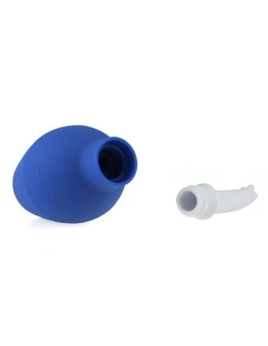 Poire de lavement Douche Anale Bleue 2 - Insertion 12 x 2cm