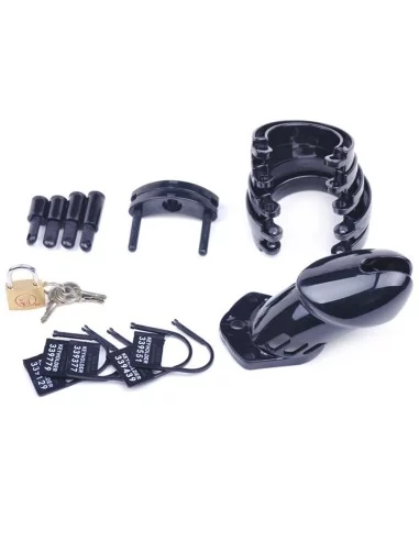 Cage de chasteté noire