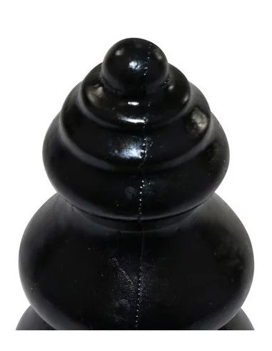 Plug Zizi Ridge 11 x 5 cm Noir - Plugs M/L - Largeur + de 3 cm - 2