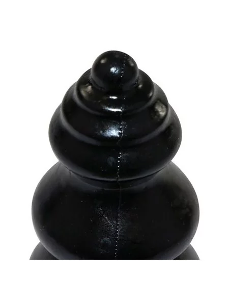 Plug Zizi Ridge 11 x 5 cm Noir - Plugs M/L - Largeur + de 3 cm - 2