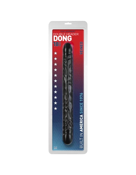 Double Gode XL 45 x 4.5 cm Noir