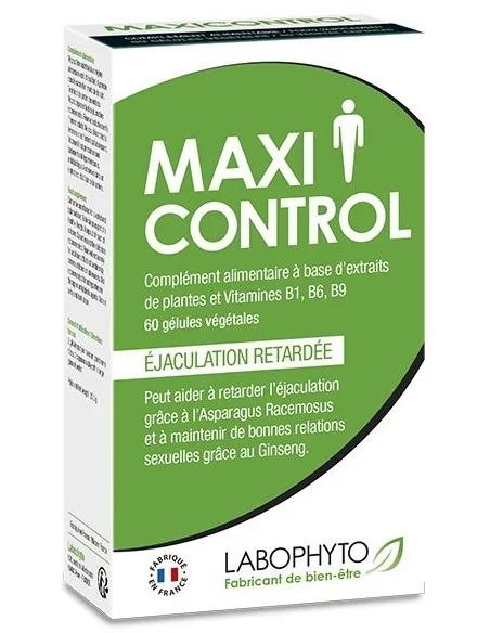 Gélules Maxi Control Retardant Ejaculation
