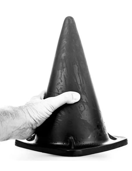 Plug AB35 Big Cone All Black 28 x 18cm - Gros Plug - 2