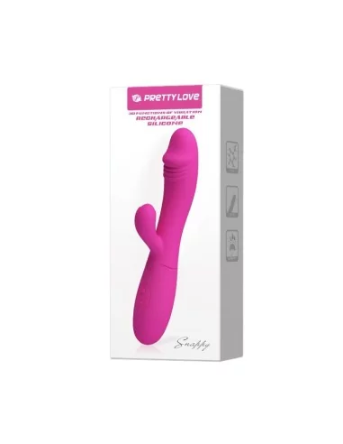 Vibromasseur Rabbit Snappy 9.5 x 3.2cm Rose