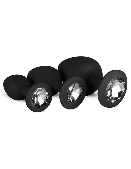 Pack de 3 plugs Bijou