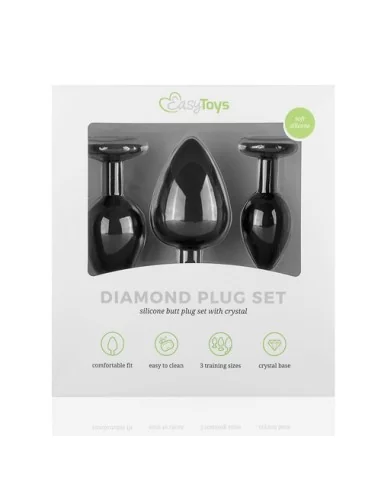 Pack de 3 plugs Bijou