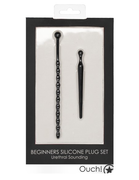 Kit Plugs d'urètre Beginners 2 Pièces Kit Plugs d'urètre Beginners 2 Pièces