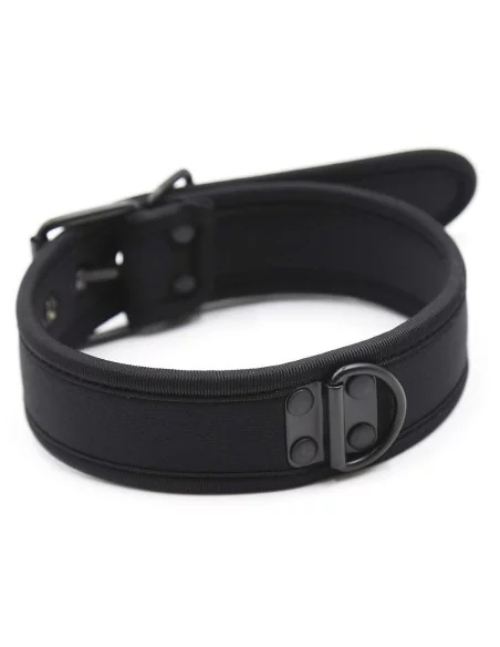 Collier en néoprène Noir Collier en néoprène Noir