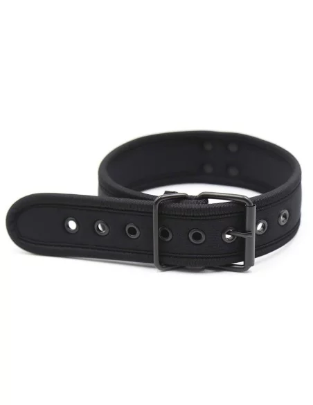Collier en néoprène Noir Collier en néoprène Noir