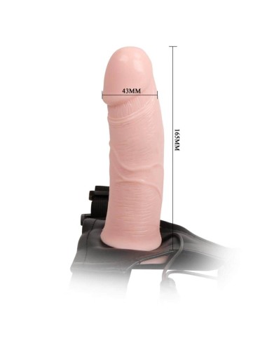Gode ceinture vibrant Strap-On Hollow 17 x 4.5 cm
