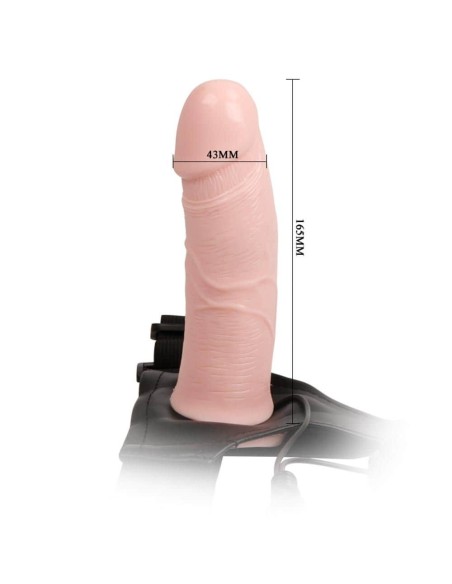Gode ceinture vibrant Strap-On Hollow 17 x 4.5 cm Gode ceinture vibrant Strap-On Hollow 17 x 4.5 cm