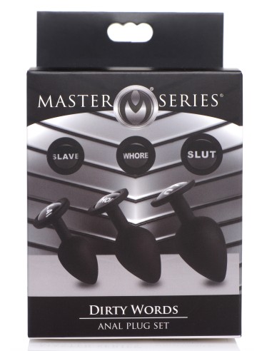 Kit de 3 plugs Dirty Words