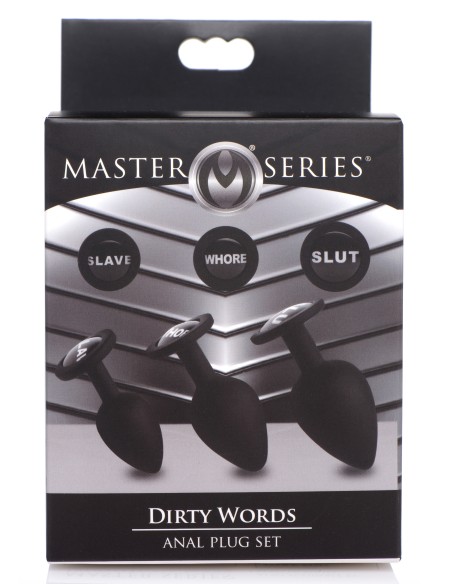 Kit de 3 plugs Dirty Words