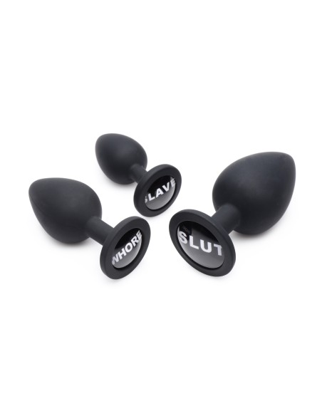Kit de 3 plugs Dirty Words