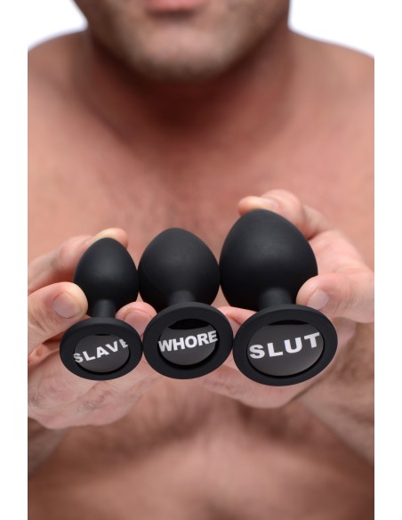 Kit de 3 plugs Dirty Words