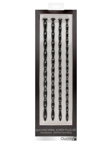 Lot de 4 Tiges pour Urètre Sporal Screw 30cm - Diamètres de 7 à 10mm