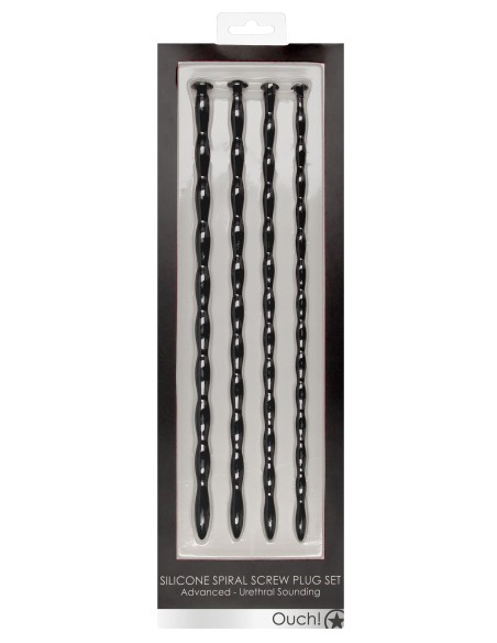 Lot de 4 Tiges pour Urètre Sporal Screw 30cm - Diamètres de 7 à 10mm