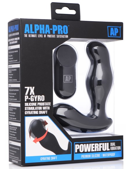 Stimulateur de prostate vibrant P-Gyro 10 x 3.7 cm Stimulateur de prostate vibrant P-Gyro 10 x 3.7 cm