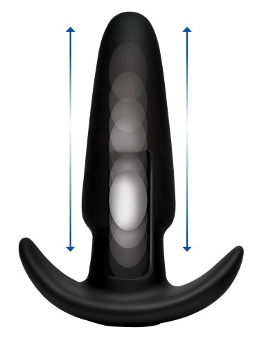 Plug Vibrant à Percussions THUMP IT Medium 12 x 4 cm