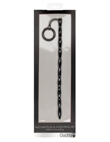 Tige pour urètre en Silicone 29cm - 10mm