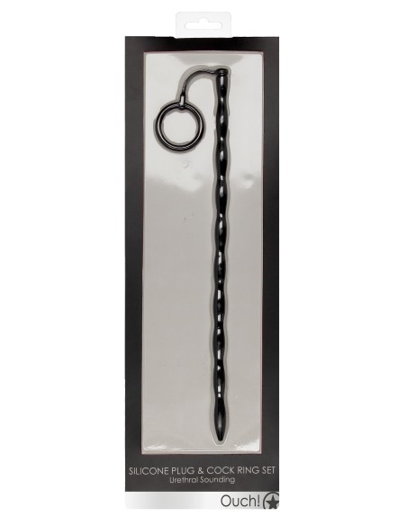 Tige pour urètre en Silicone 29cm - 10mm