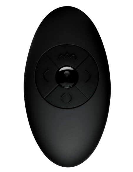 Plug vibrant avec action de poussée 15 x 3.5 cm Plug vibrant avec action de poussée 15 x 3.5 cm