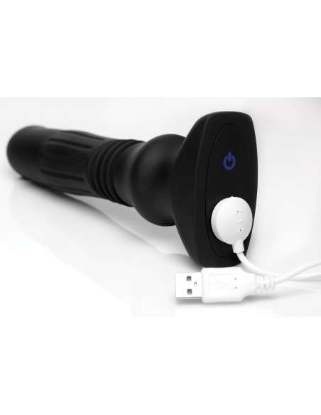 Plug gonflable et vibrant Thunderplugs 17 x 4.5 cm