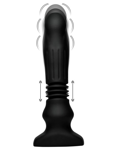 Plug gonflable et vibrant Thunderplugs 17 x 4.5 cm