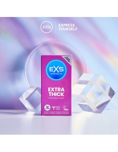 Préservatifs épais Extra Thick 53mm x12