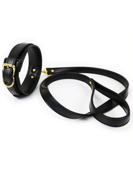 Collier et Laisse Lighty Noir Collier et Laisse Lighty Noir