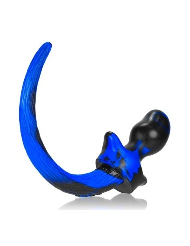 Plug Queue Puppy Tail Bulldog 11.5 x 6 cm Bleu