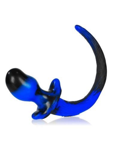 Plug Queue Puppy Tail Bulldog 11.5 x 6 cm Bleu