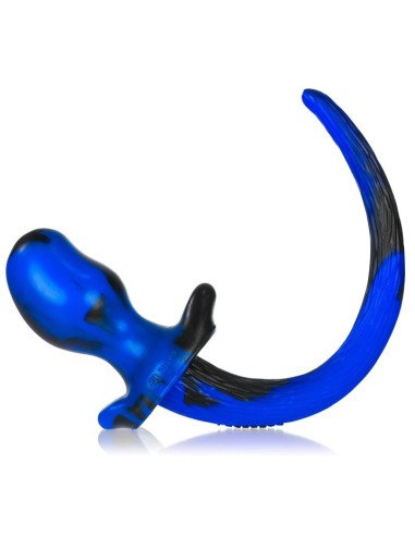 Plug Queue Puppy Tail Bulldog 11.5 x 6 cm Bleu