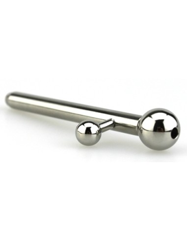 Plug percé pour urètre Albert Wand 6.5cm - Diamètre 8mm