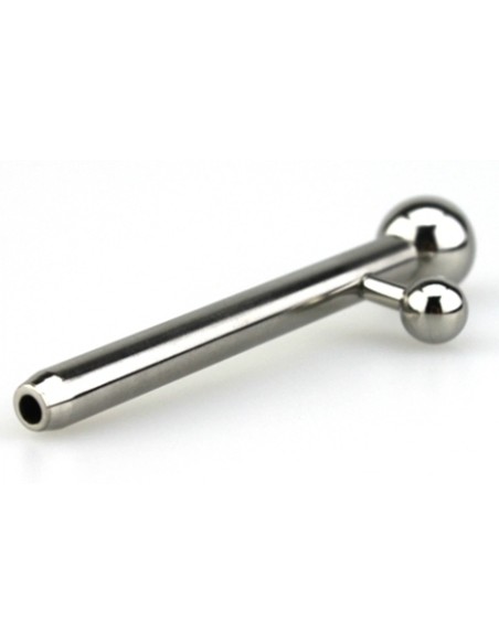 Plug percé pour urètre Albert Wand 6.5cm - Diamètre 8mm