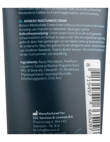 Crème de masturbation More Comfort 100mL
