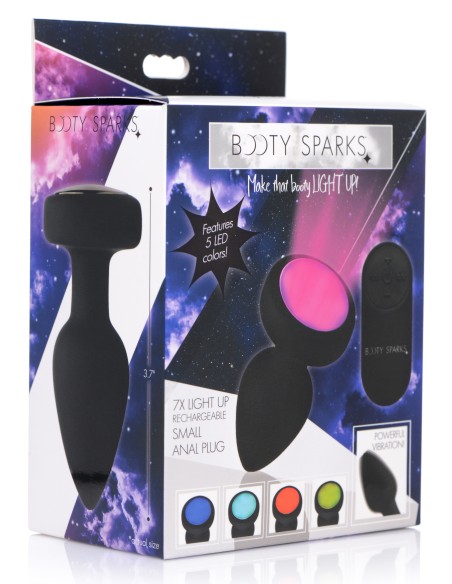 Plug Vibrant Lumineux Light Up Small 7.5 x 3.5 cm