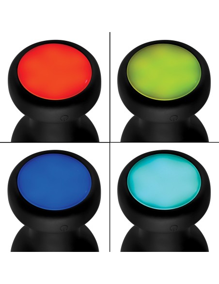 Plug Vibrant Lumineux Light Up Medium 8 x 4 cm