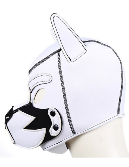 Cagoule PUPPY FOX Néoprène Noir-Blanc