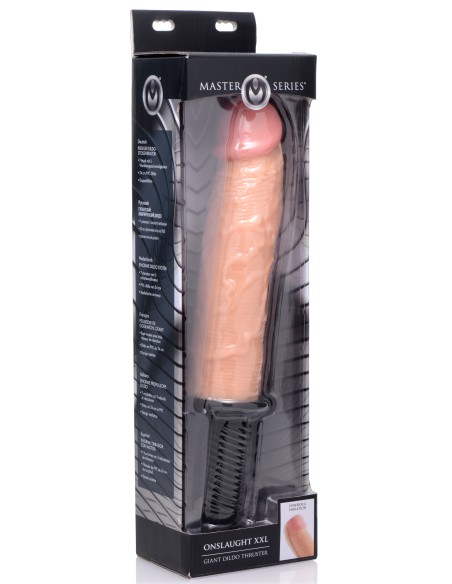 Gode poignée vibrant Onslaught XXL 25 x 6 cm Gode poignée vibrant Onslaught XXL 25 x 6 cm