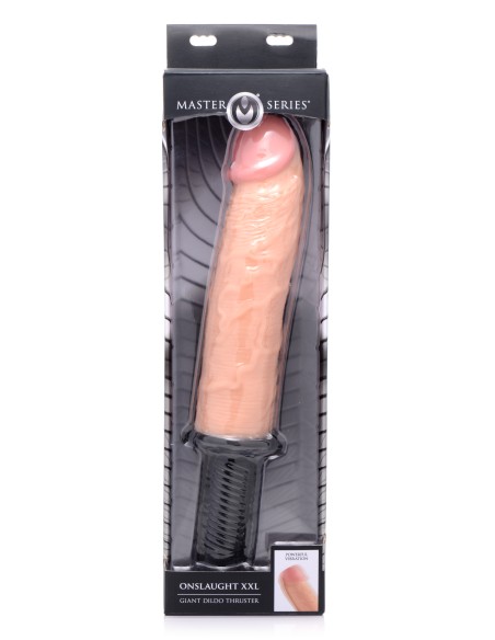 Gode poignée vibrant Onslaught XXL 25 x 6 cm Gode poignée vibrant Onslaught XXL 25 x 6 cm